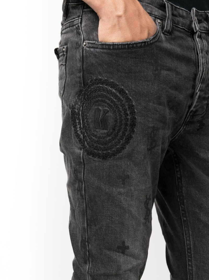 Chitch Ashes Trashed distressed jeans 5