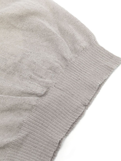 Rick Owens fine-knit cashmere beanie outlook