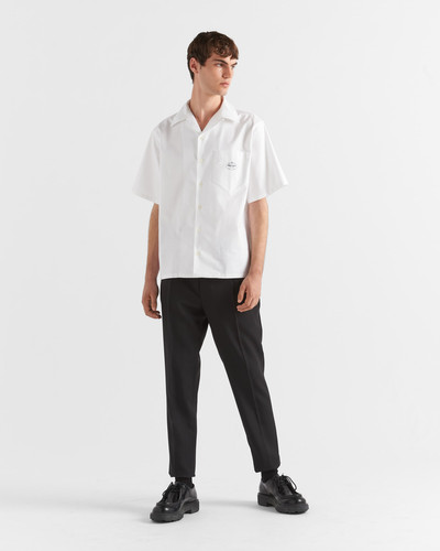 Prada Short-sleeved cotton shirt outlook