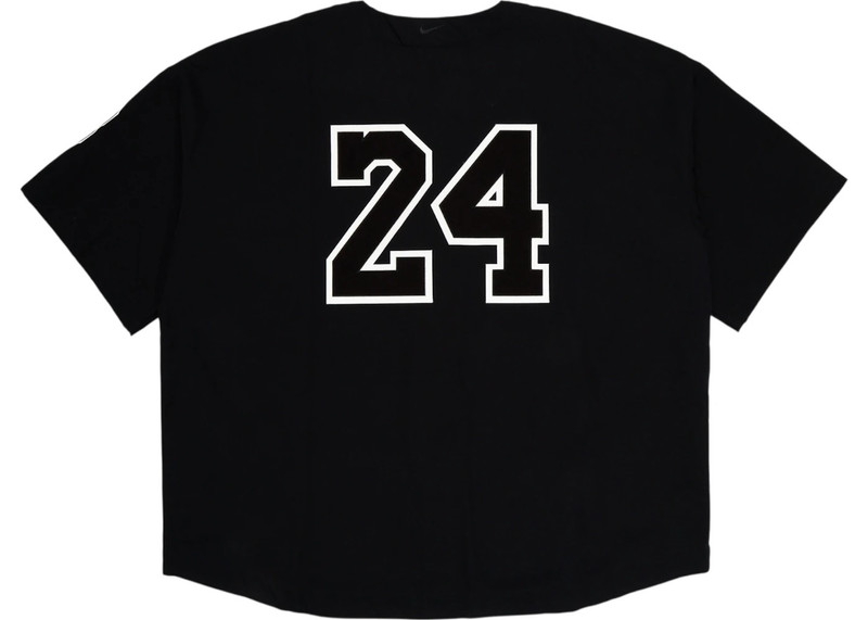 Nike Nike Kobe Bryant Baseball Jersey Black outlook