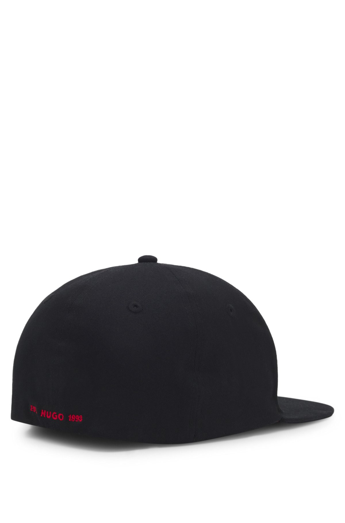 STRETCH-COTTON CAP WITH EMBROIDERED LOGO - 3