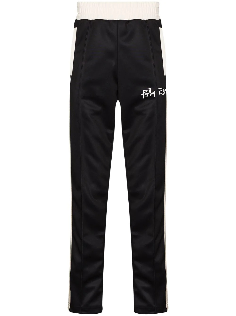 contrasting stripes track pants - 1