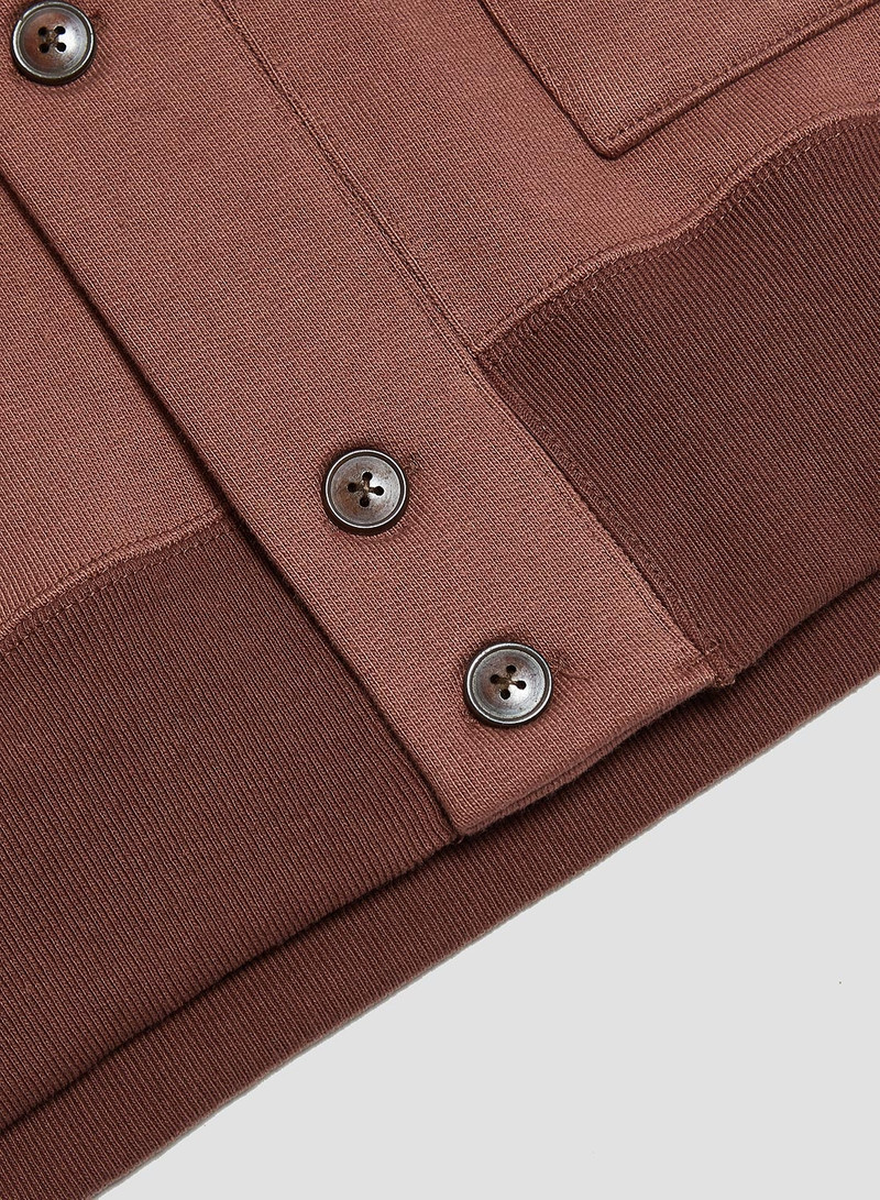 50's Cardigan 20.5oz in Burgundy 5