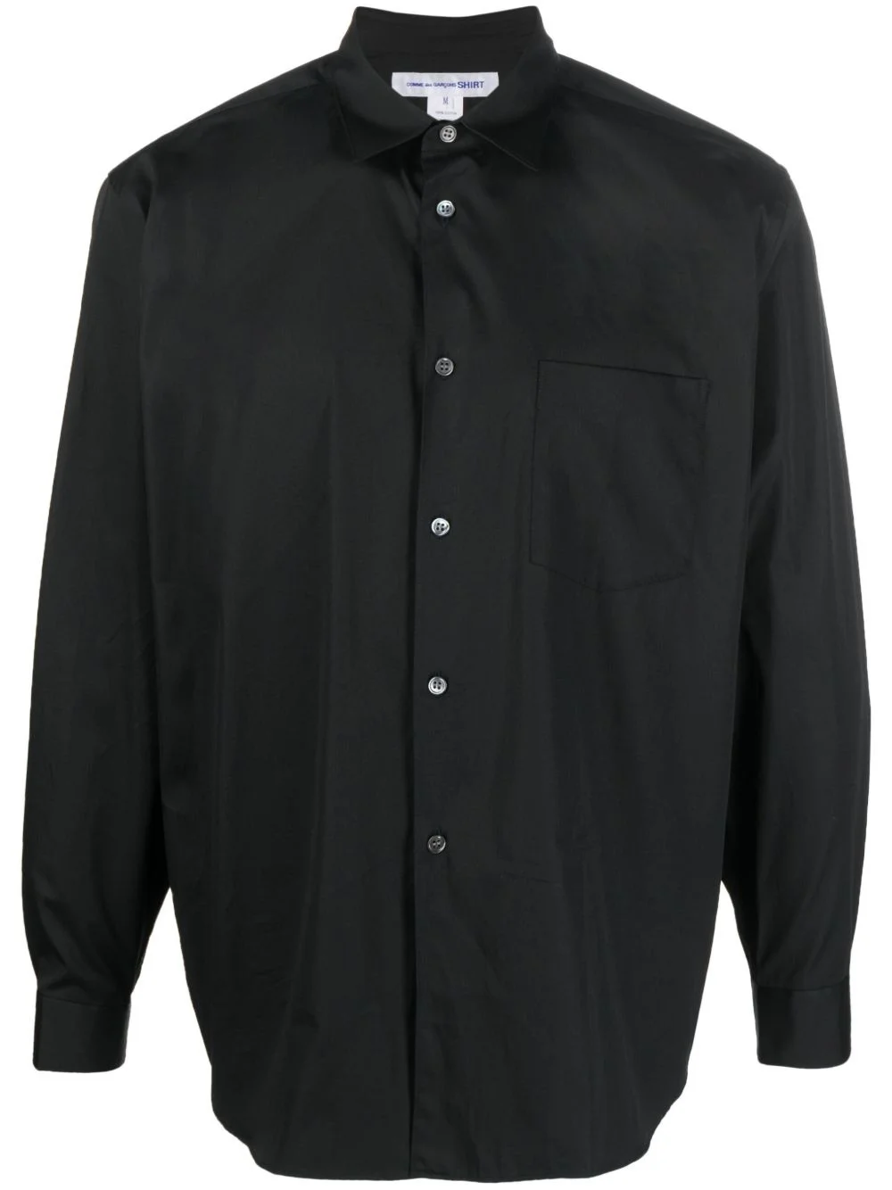 long-sleeve cotton shirt - 1