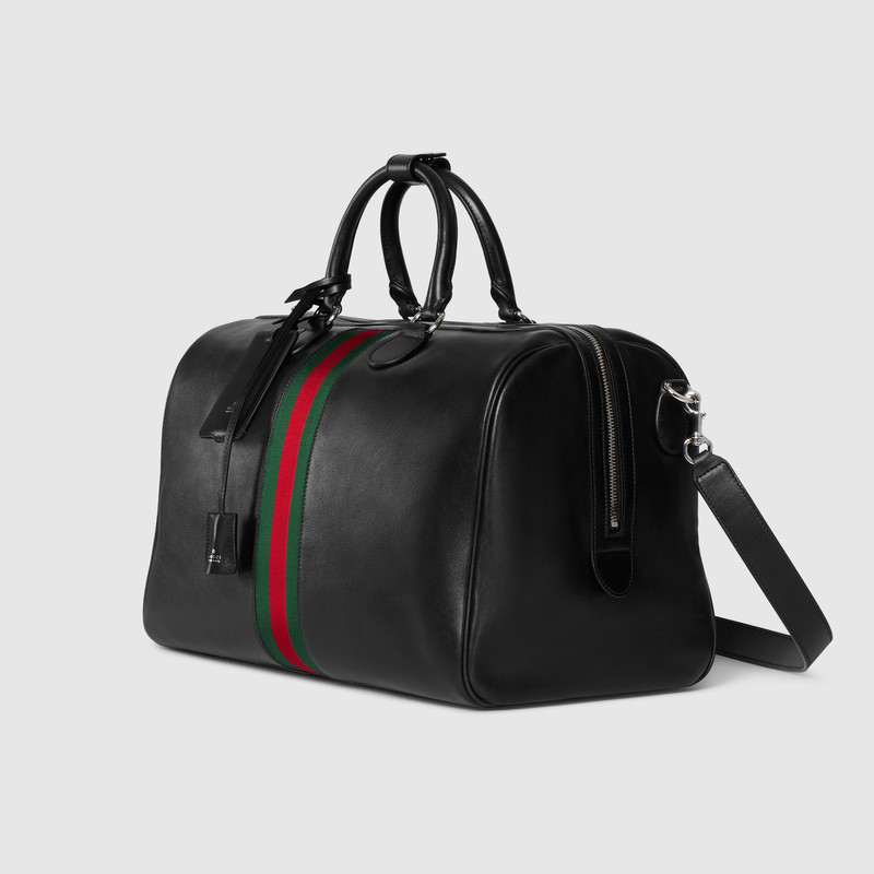 GUCCI Web Trademark medium duffle bag outlook