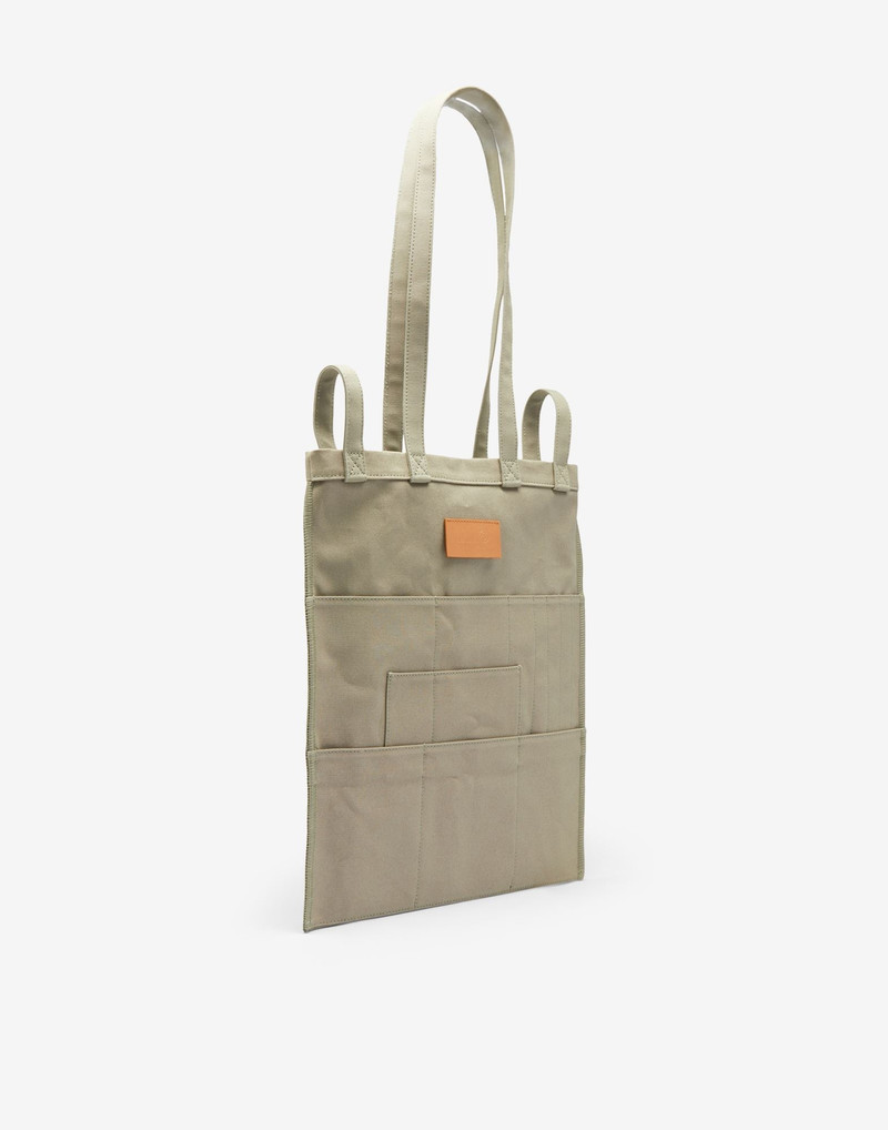 MM6 Maison Margiela 4-handle bag in eco-washed canvas outlook