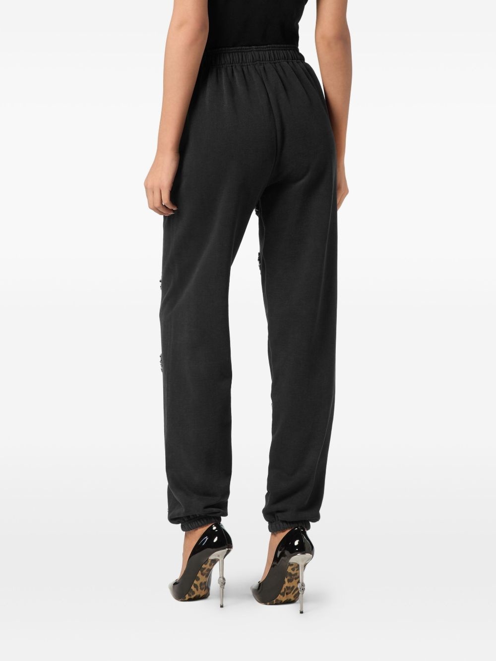 star-embellished joggers - 4
