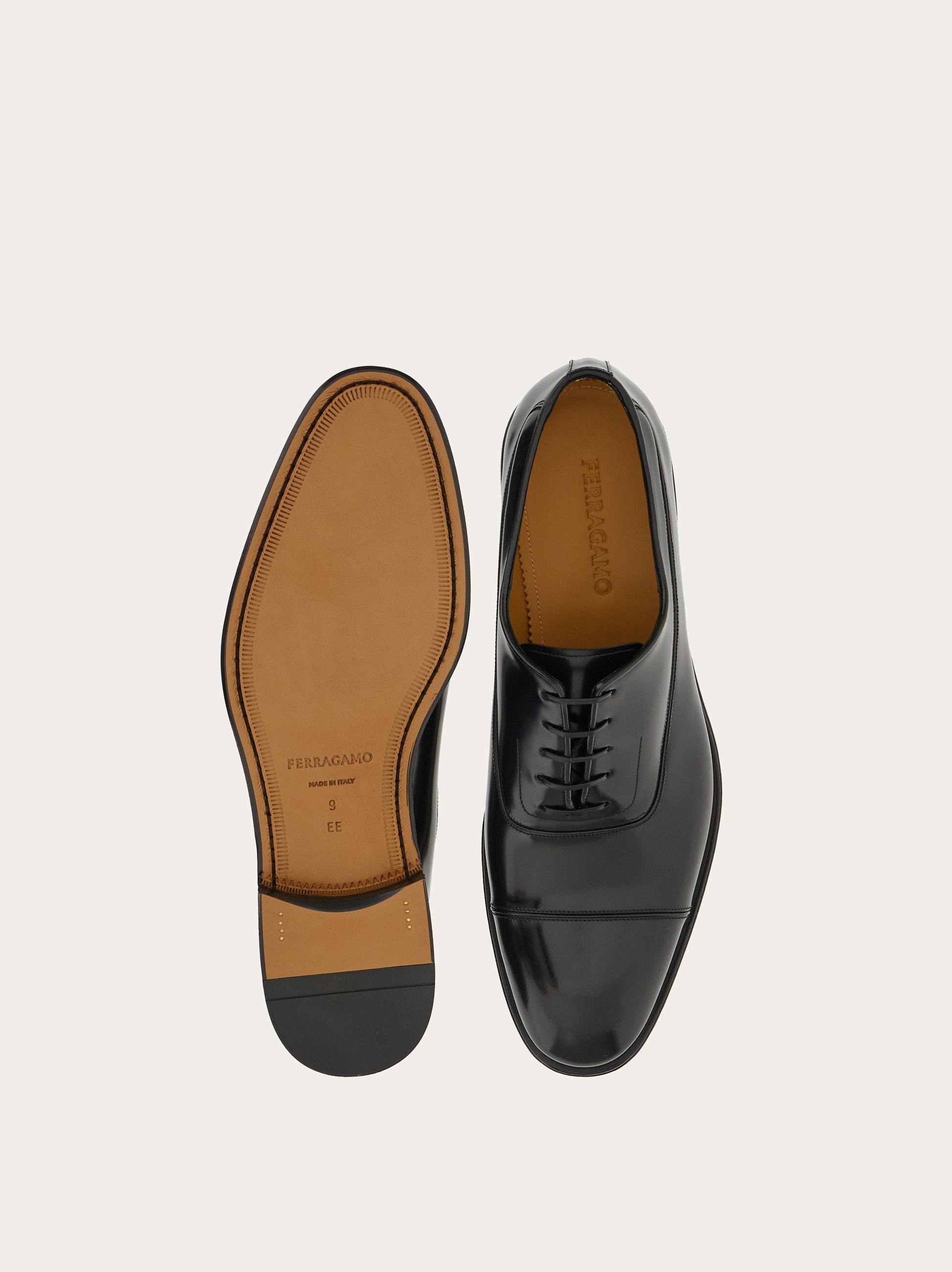 Oxford with toe cap - 6