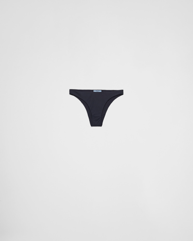 Ribbed knit bikini bottom 1