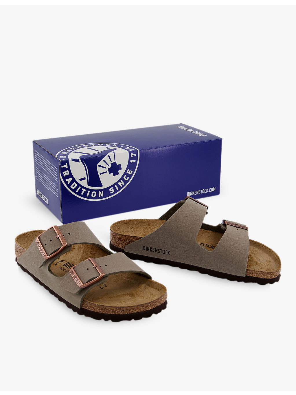 Arizona faux-leather sandals - 5
