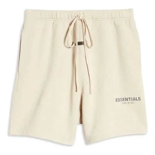Fear of God Essentials x Nordstrom SS21 Sweatshorts Stone Oat FOG-SS21-675 - 1