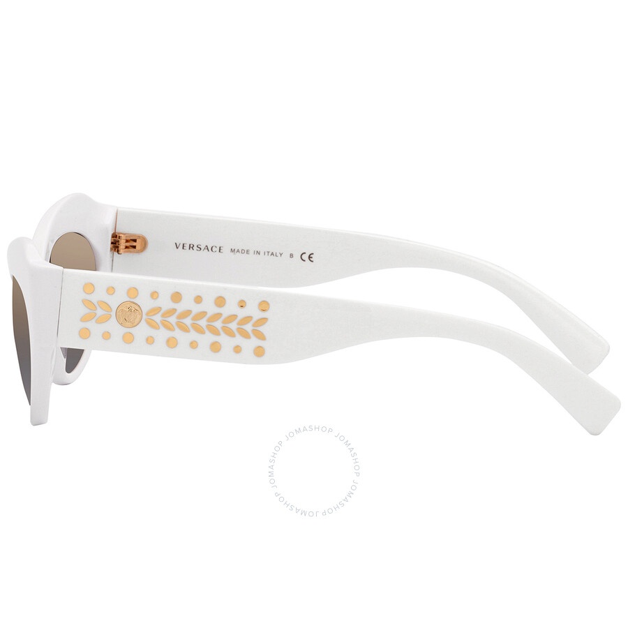 Versace Grey Mirror Gradient Cat Eye Ladies Sunglasses VE4356 401/Y9 54 - 5