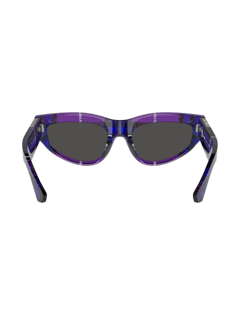 checkered cat-eye sunglasses 4