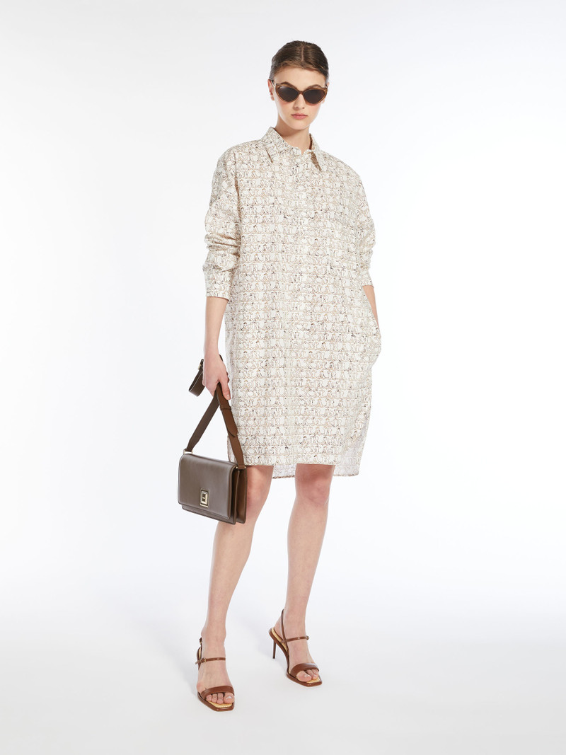 Max Mara BEVANDA Cotton shirt dress outlook
