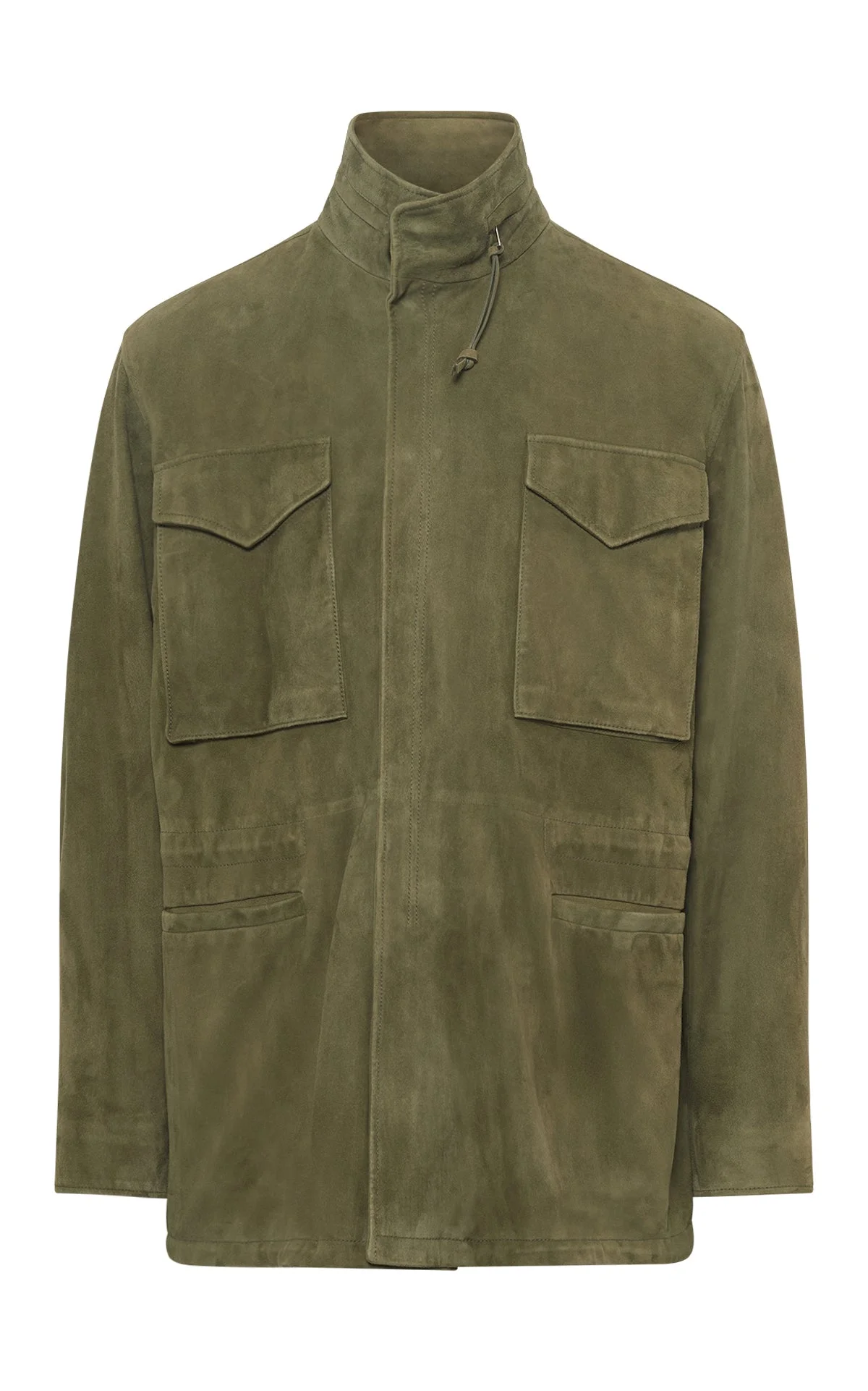 Darwin M64 Jacket in Olive Suede - 1