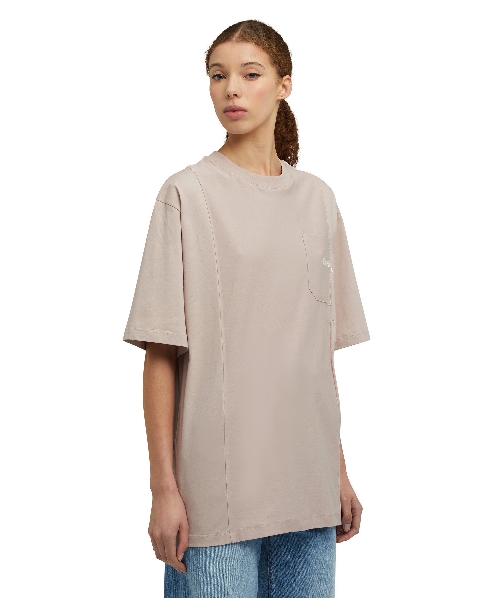 Organic cotton crewneck t-shirt from the MSGM Fantastic Green Capsule - 7