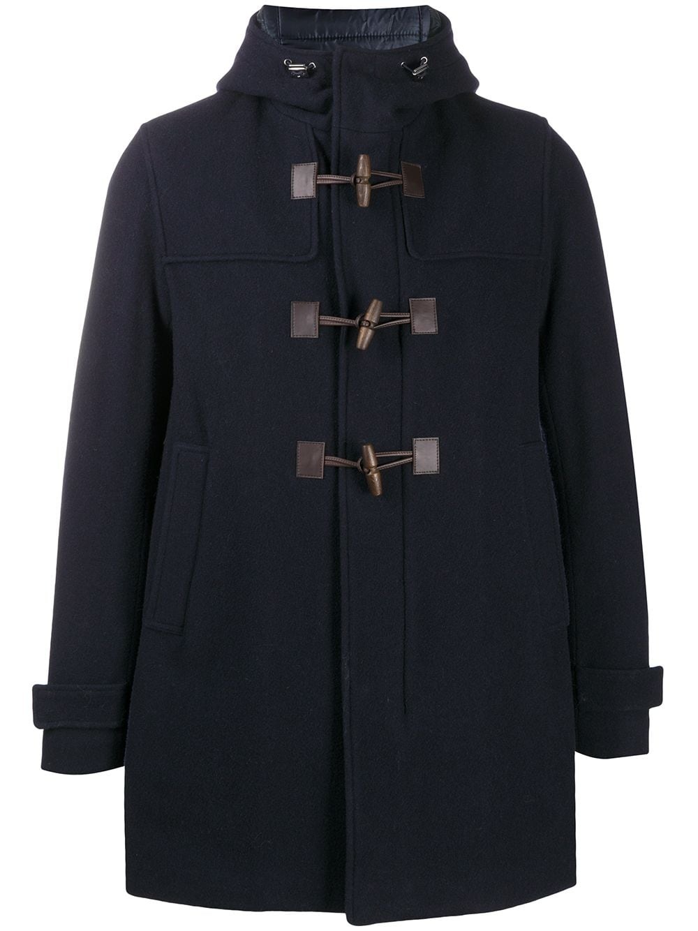 virgin wool duffle coat - 1