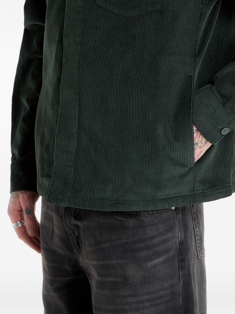 corduroy chest-pocket shirt 5