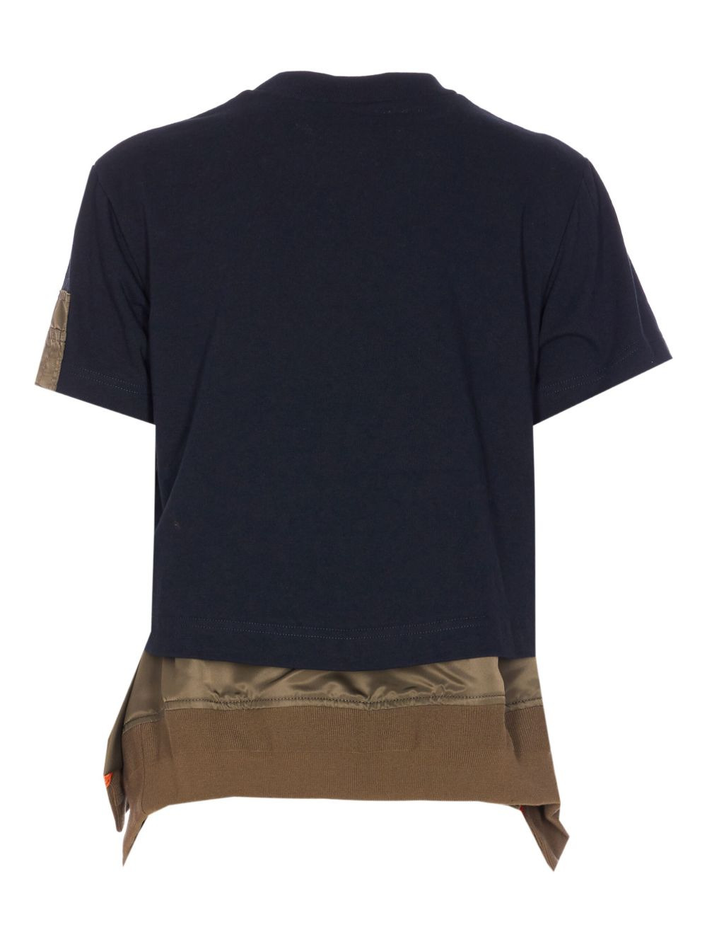 asymmetrical crew neck T-shirt - 2