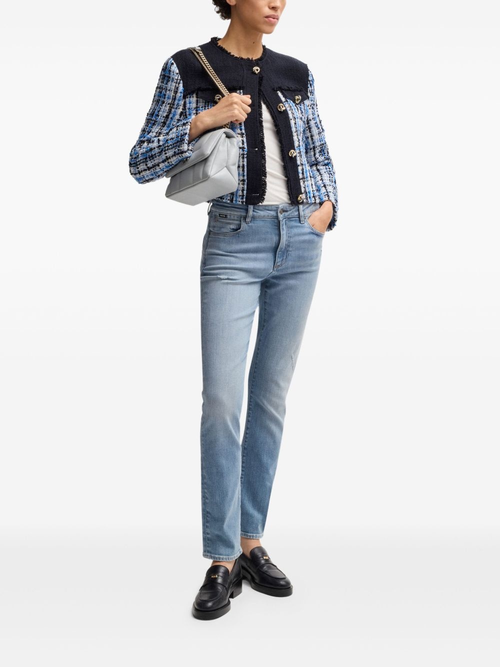 ripped-detail jeans - 2