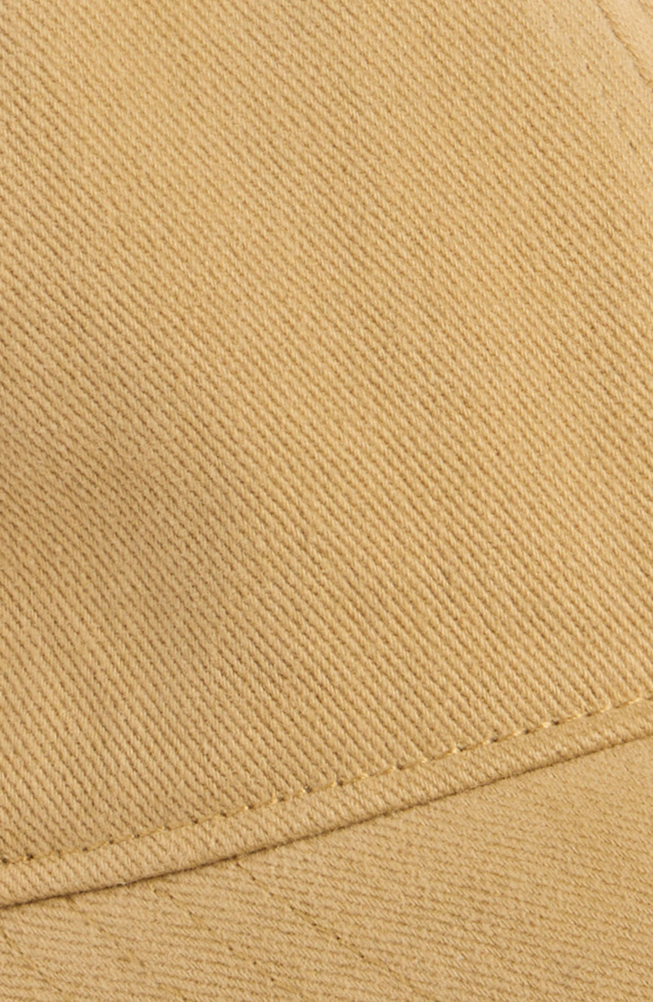 Acne Studios Carliy Embroidered Back Logo Adjustable Baseball Cap in Sand Beige at Nordstrom - 4