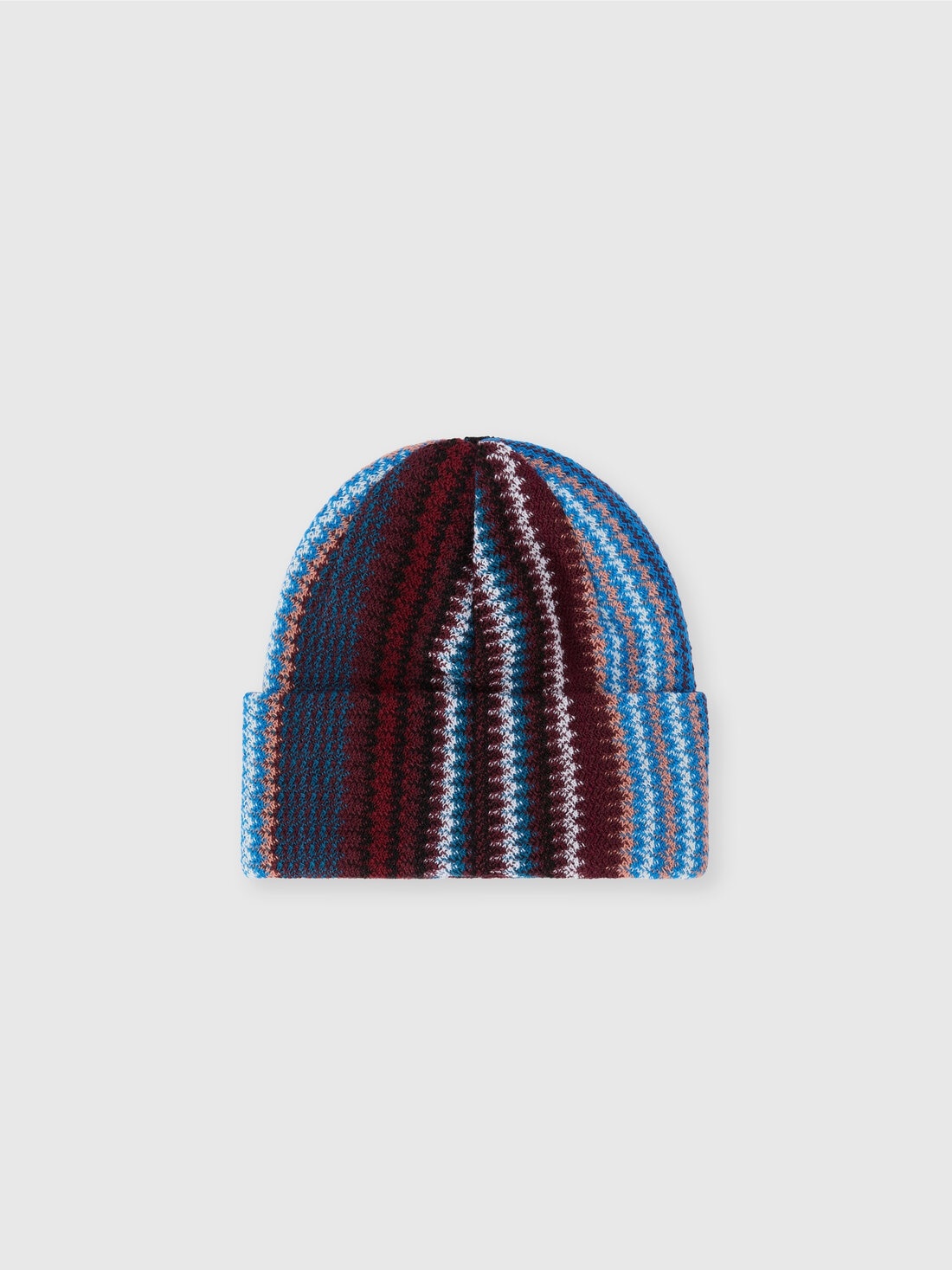 Chevron wool blend beanie - 1