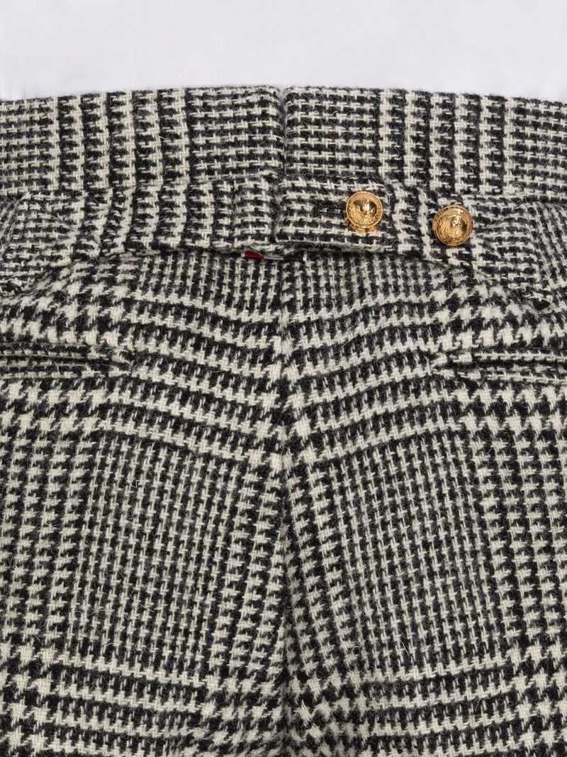 Prince Of Wales Patchwork Backstrap Trouser 6
