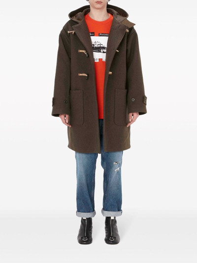 JW Anderson x A.P.C. hooded duffle coat outlook