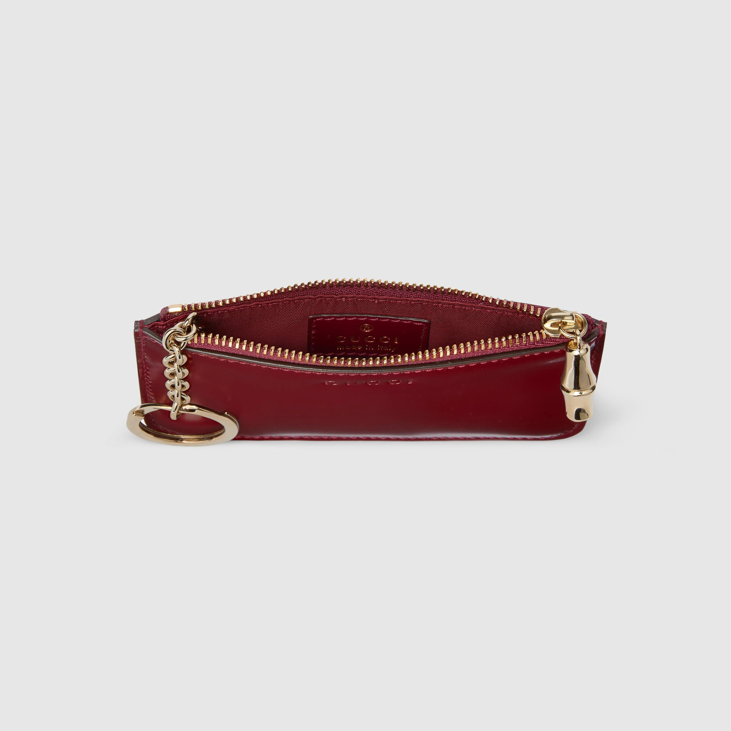 Zip key case with bamboo - 2