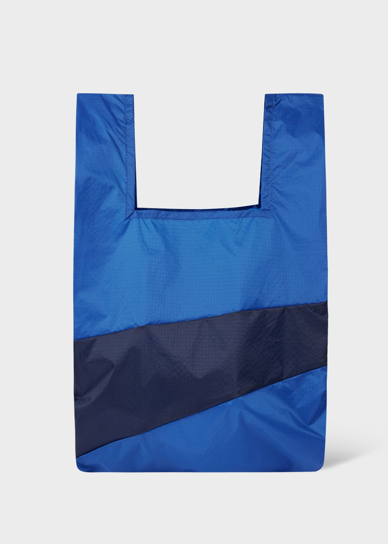Blue & Navy 'The New Shopping Bag' by Susan Bijl - Large 1