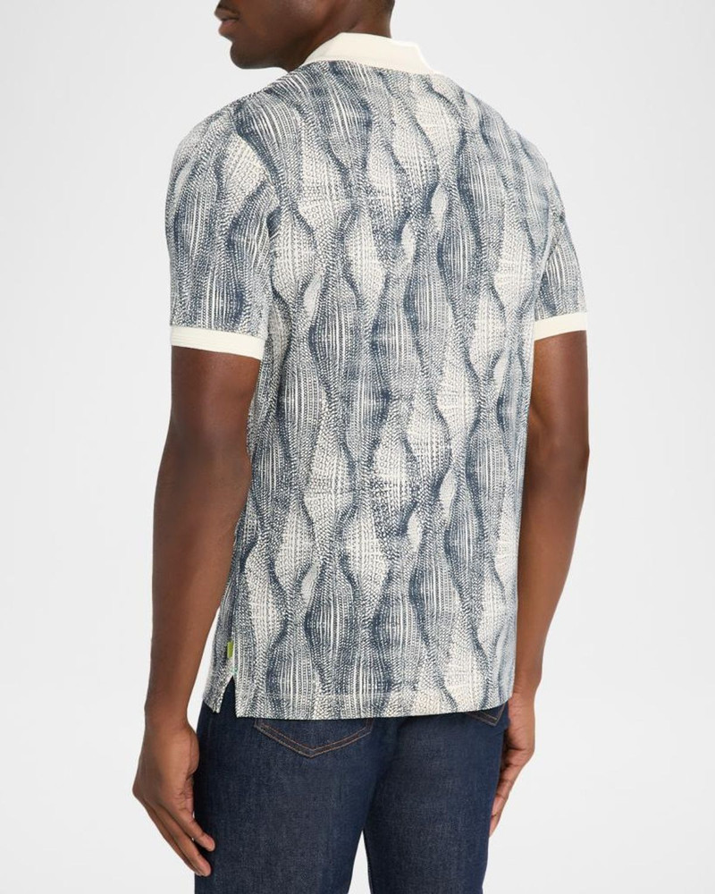 Men's Cotton Micro-Logo Classic Fit Polo Shirt 3