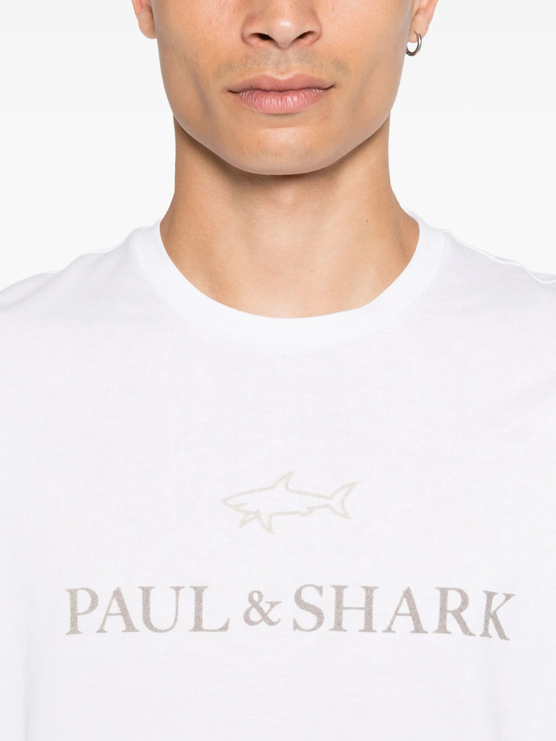 Paul & Shark Logo-print Cotton T-shirt 4