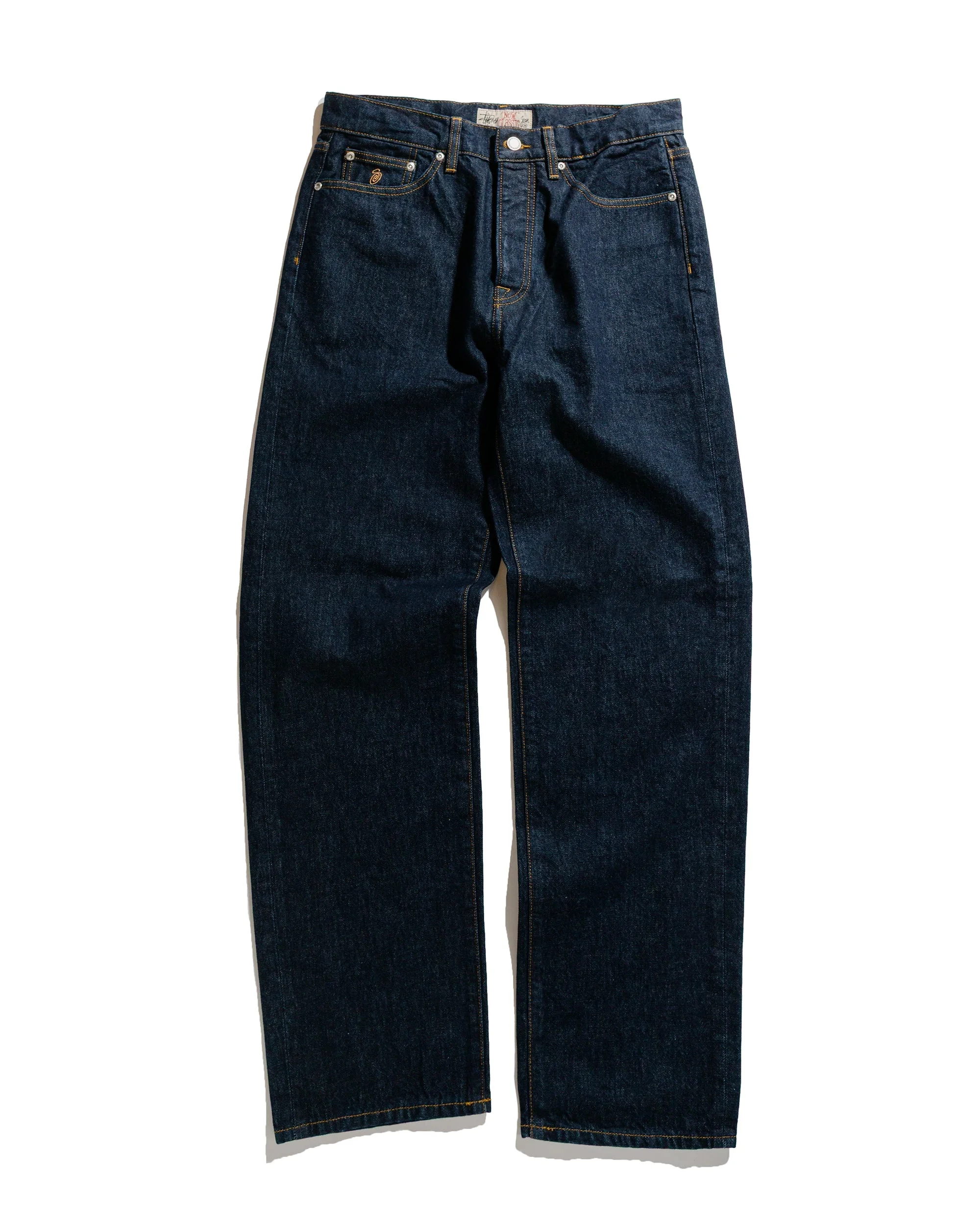 Stüssy New Classic Jean Denim Rinsed Indigo - 1