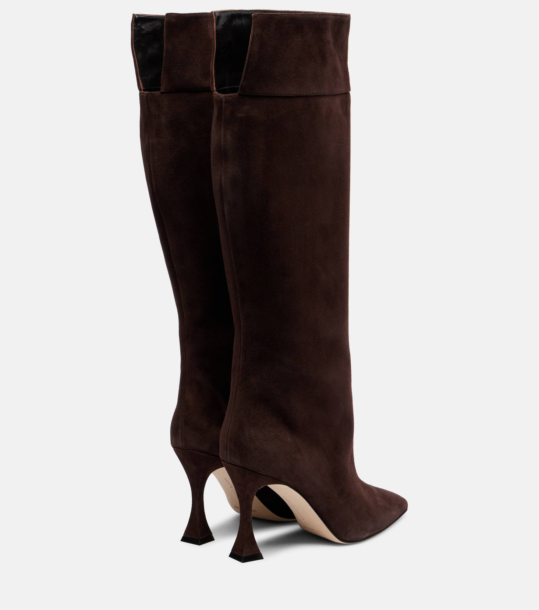 Miralonepla 90 suede knee-high boots - 2