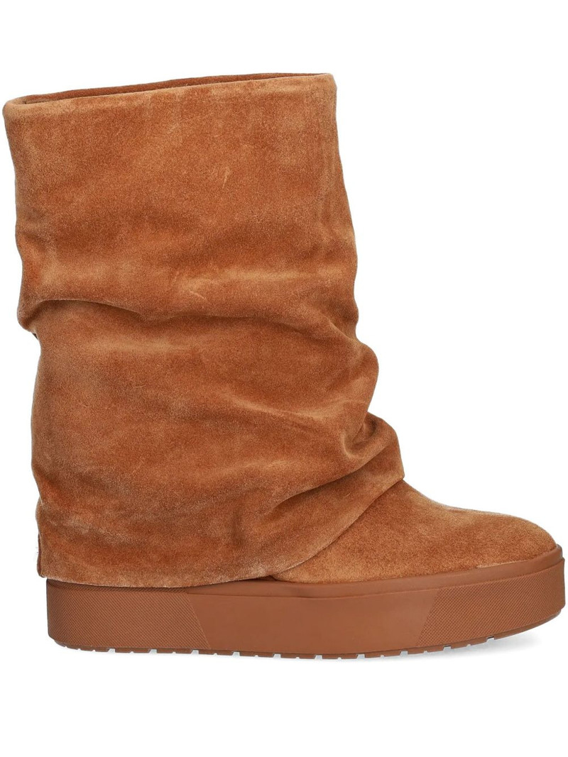 draped ankle boots 1
