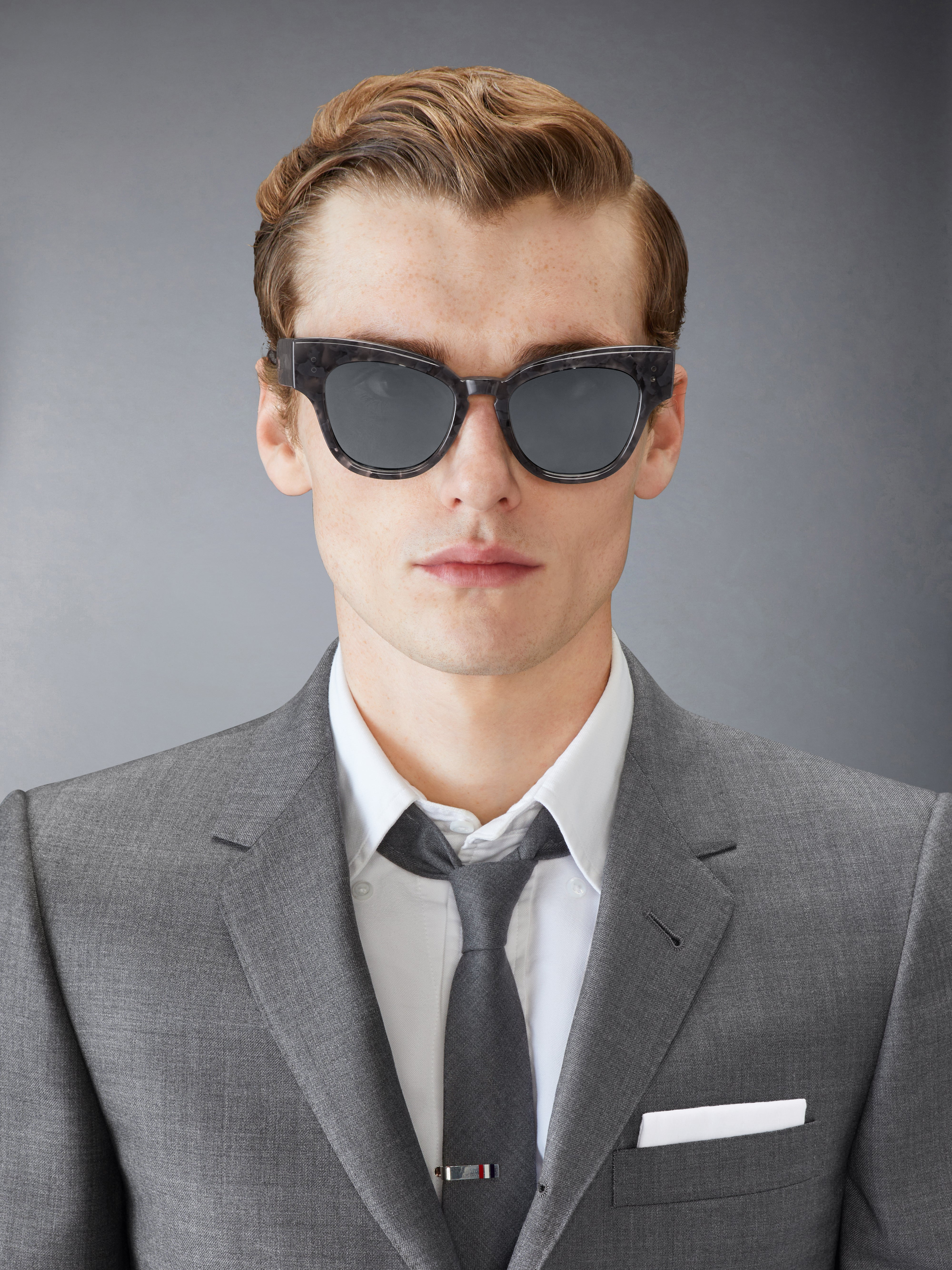 TORTOISE ACETATE CATEYE SUNGLASSES - 2