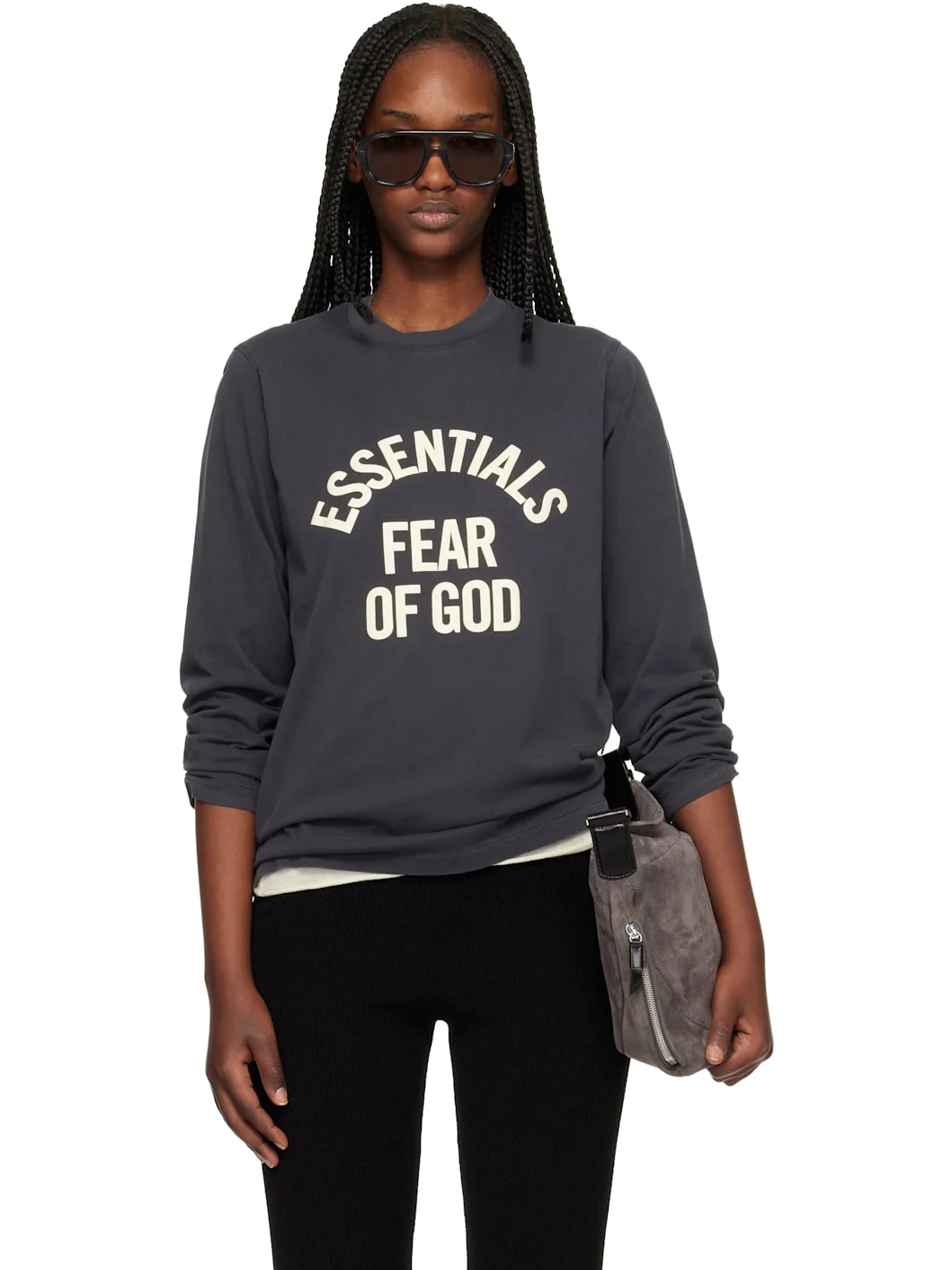 Black Campus Classic Long Sleeve T-shirt - 1