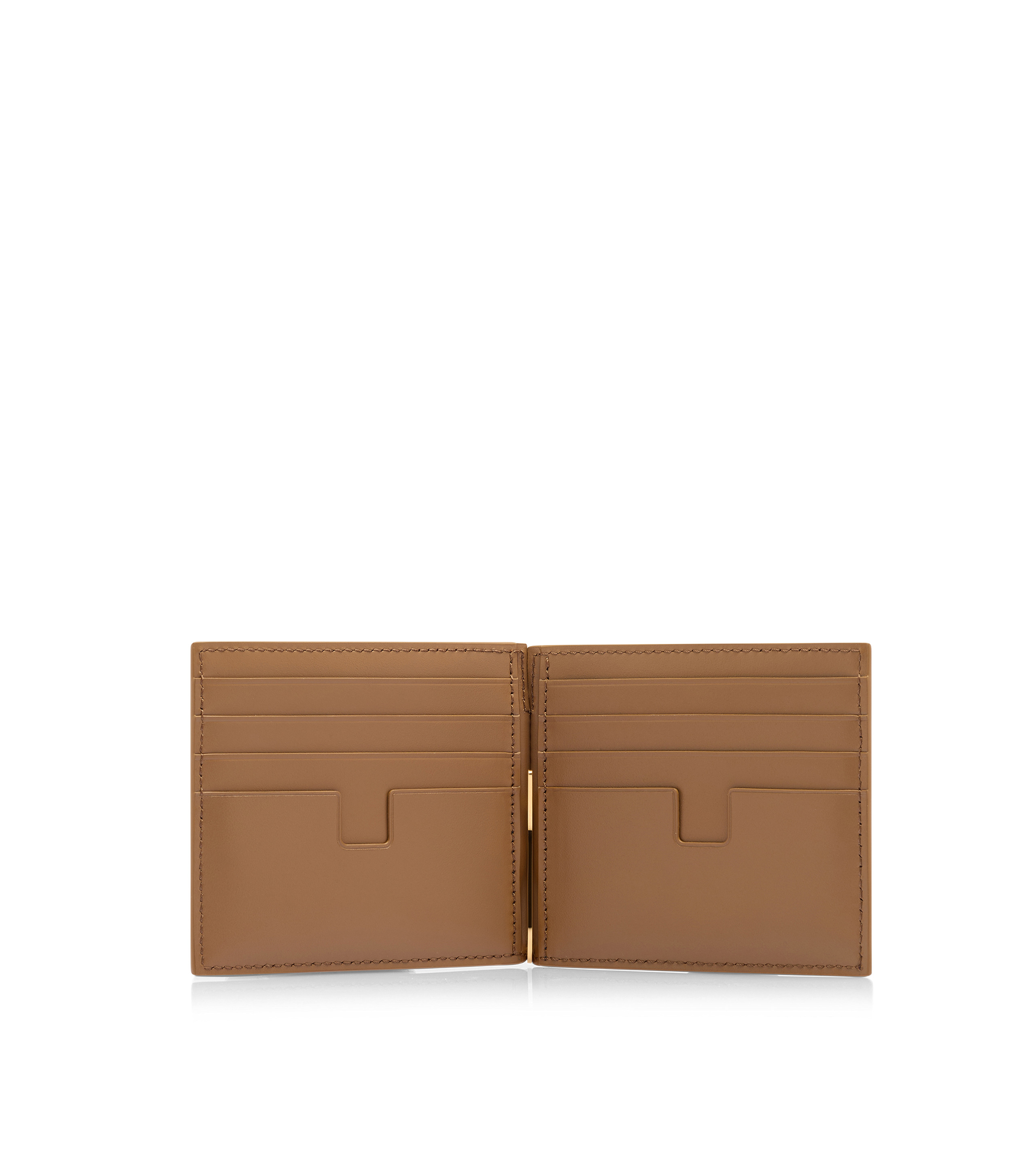 NUBUCK MONEY CLIP WALLET - 3