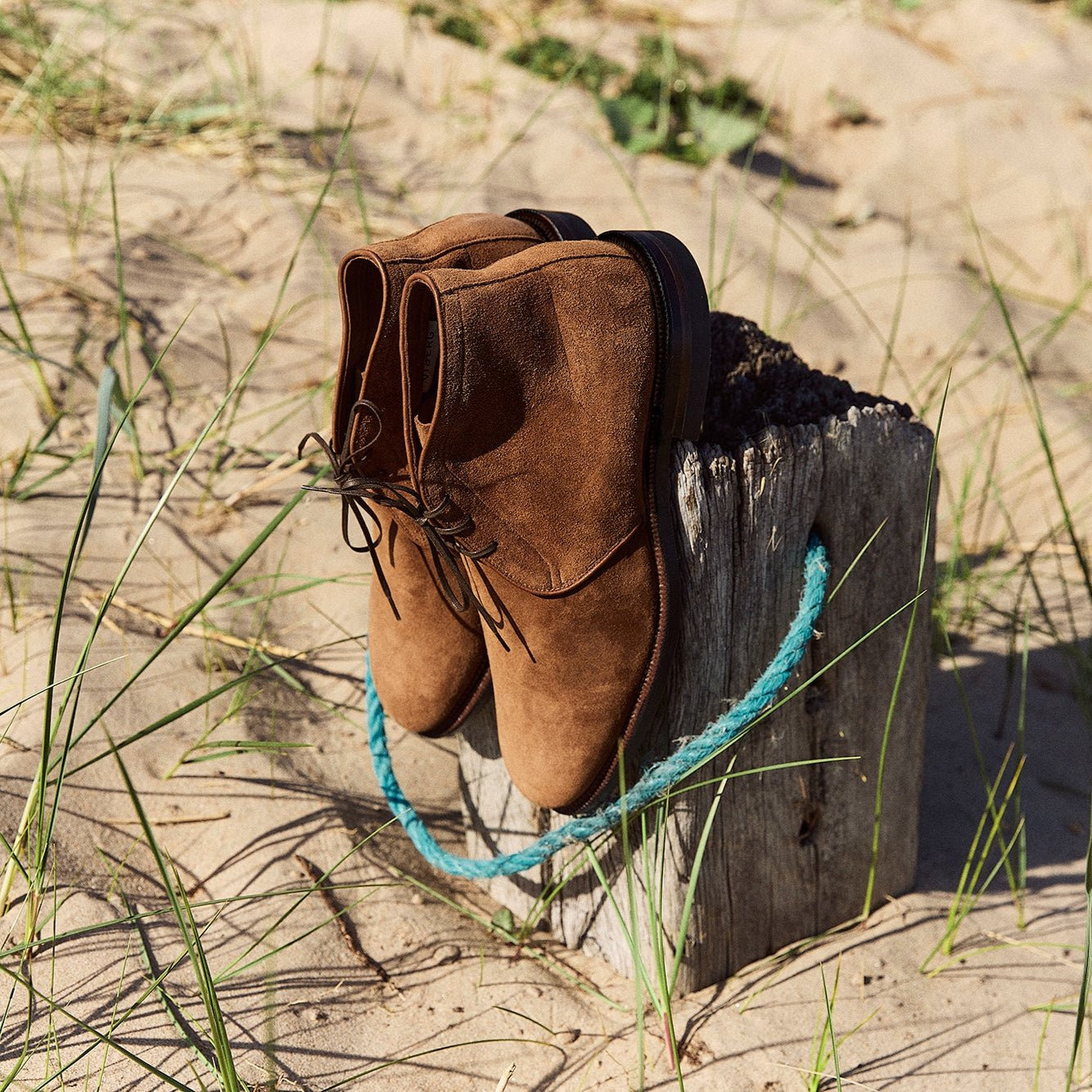 Uplands - Acorn Janus Calf Suede - 6