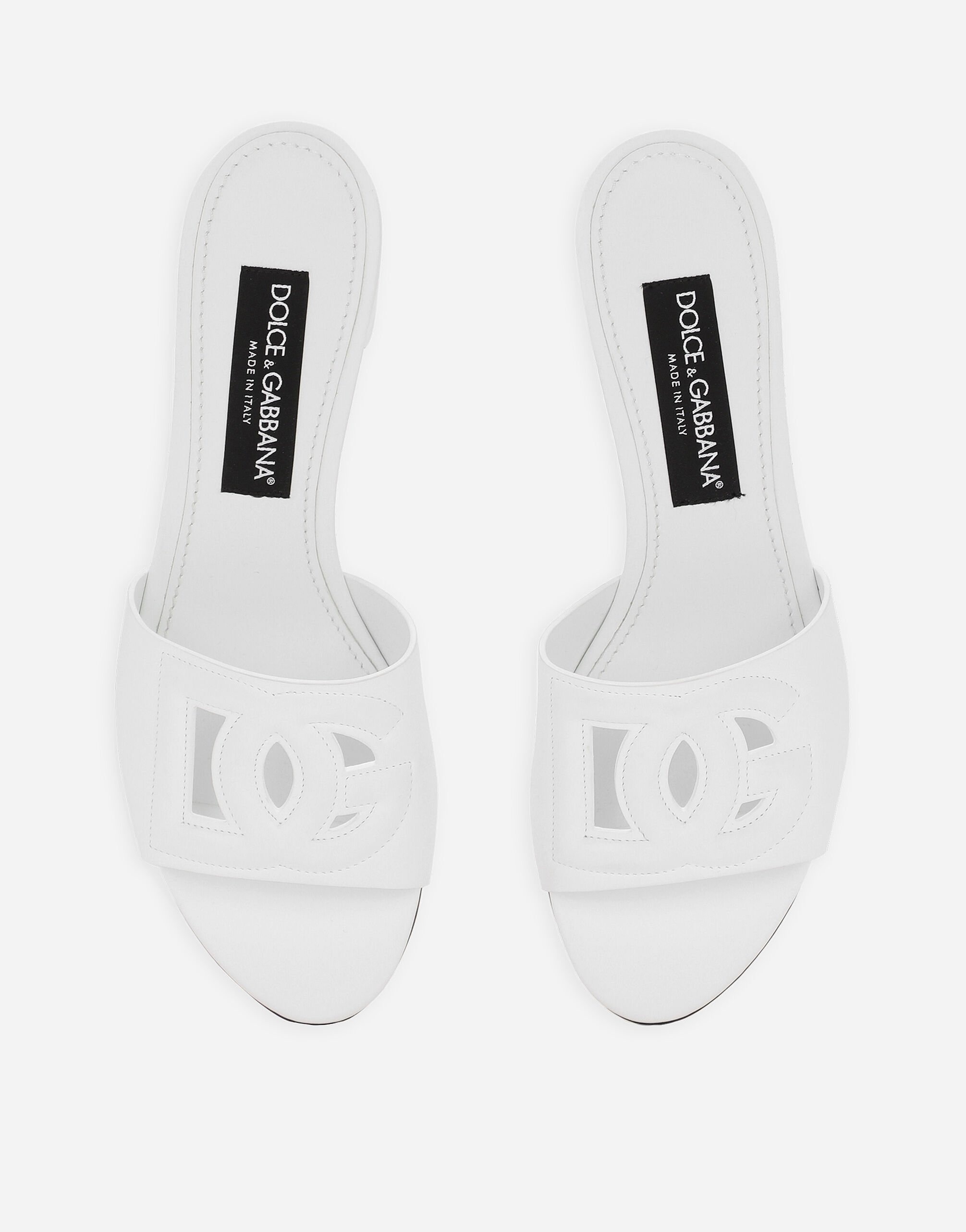 Calfskin mules with DG Millennials logo - 4
