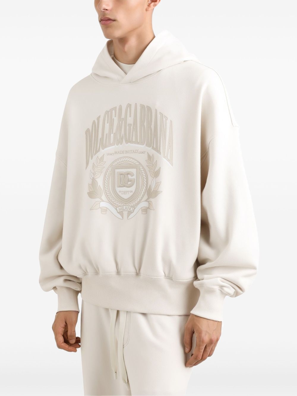 logo-print hoodie - 5