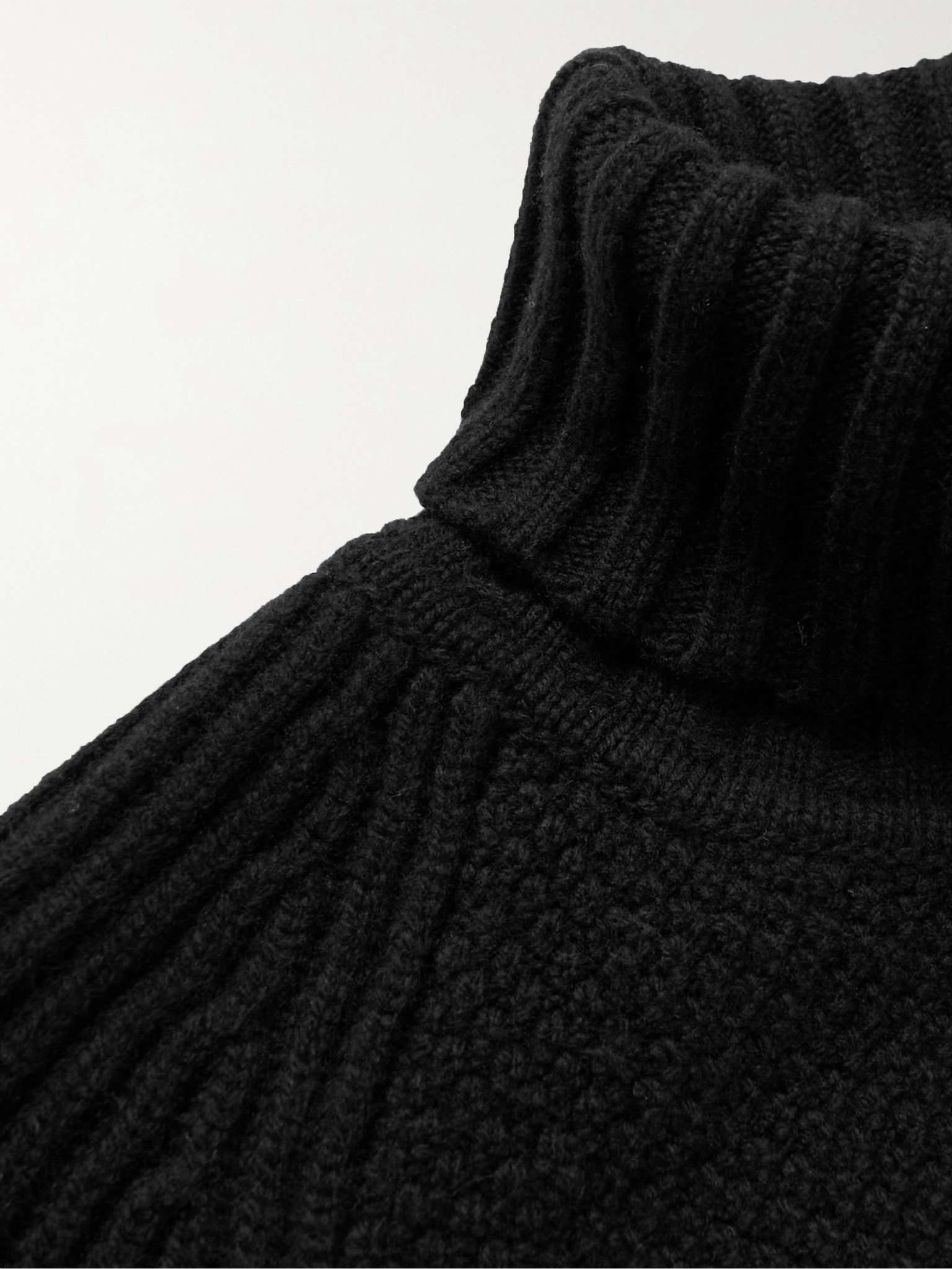 Marine Wool Rollneck Sweater - 5