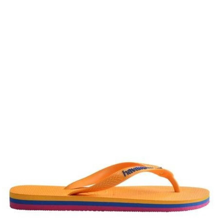 Havaianas - Havaianas Orange Citrus Brasil Layers Slippers - 1