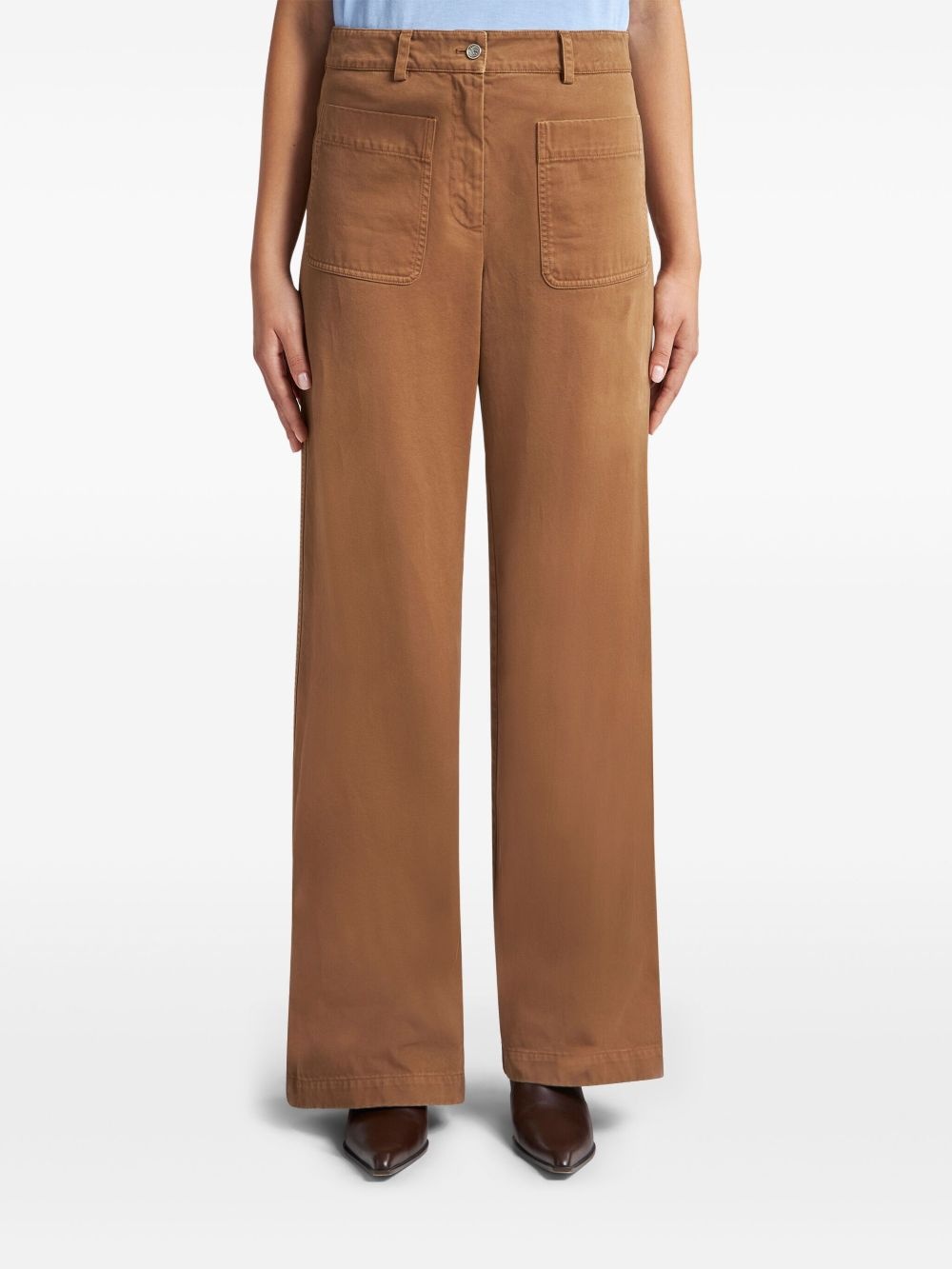 wide-leg trousers - 3