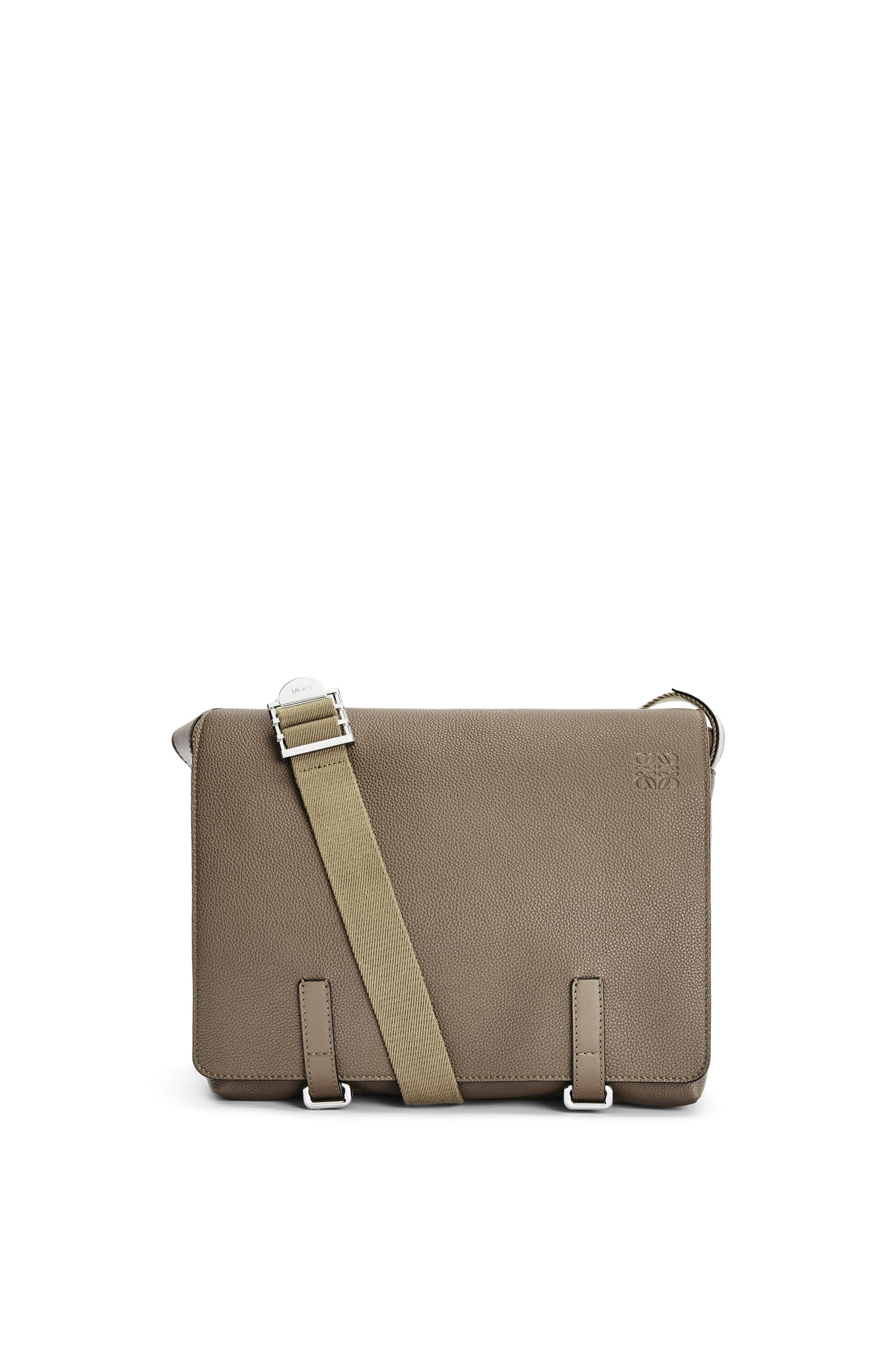 Military Messenger Bag in soft grained calfskin - 1