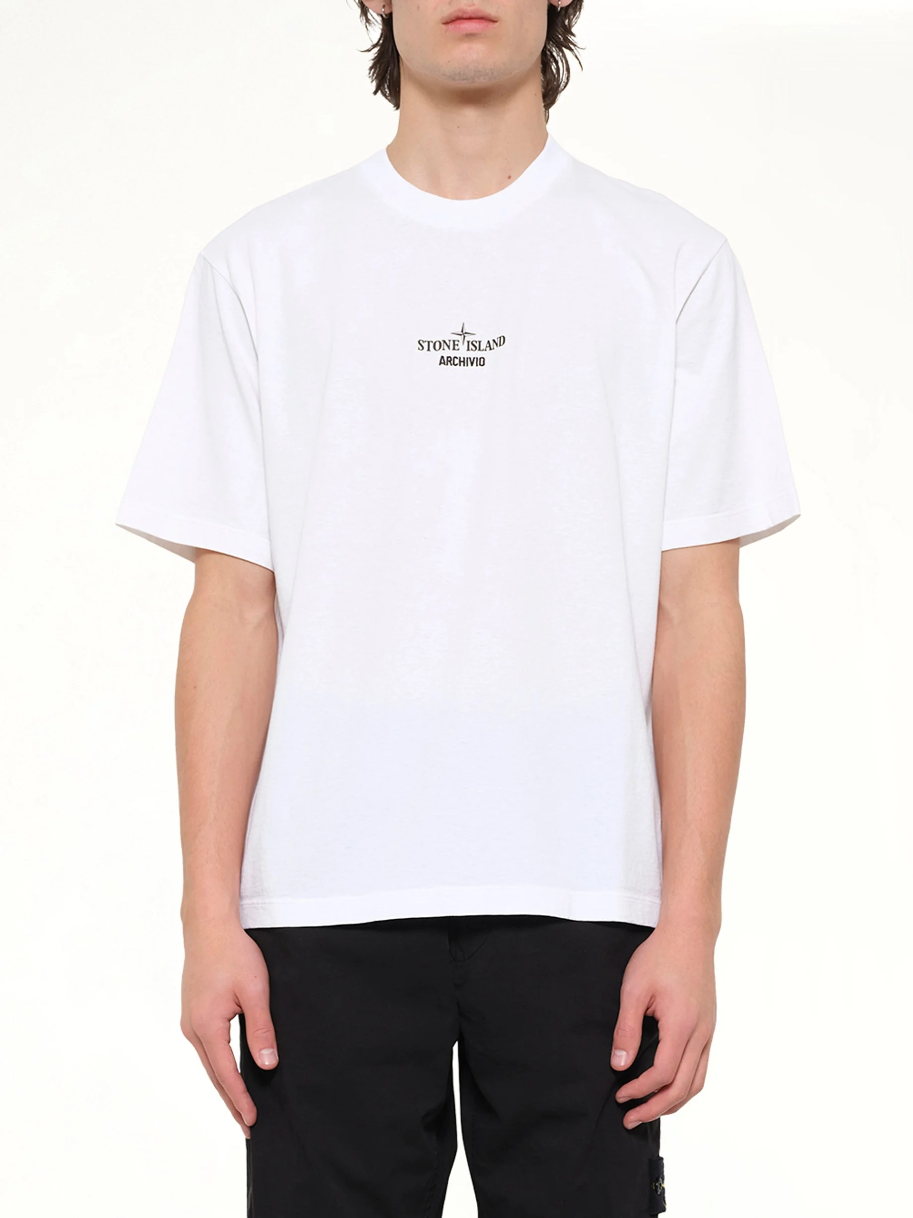 2100023 SS T-Shirt in White - 1
