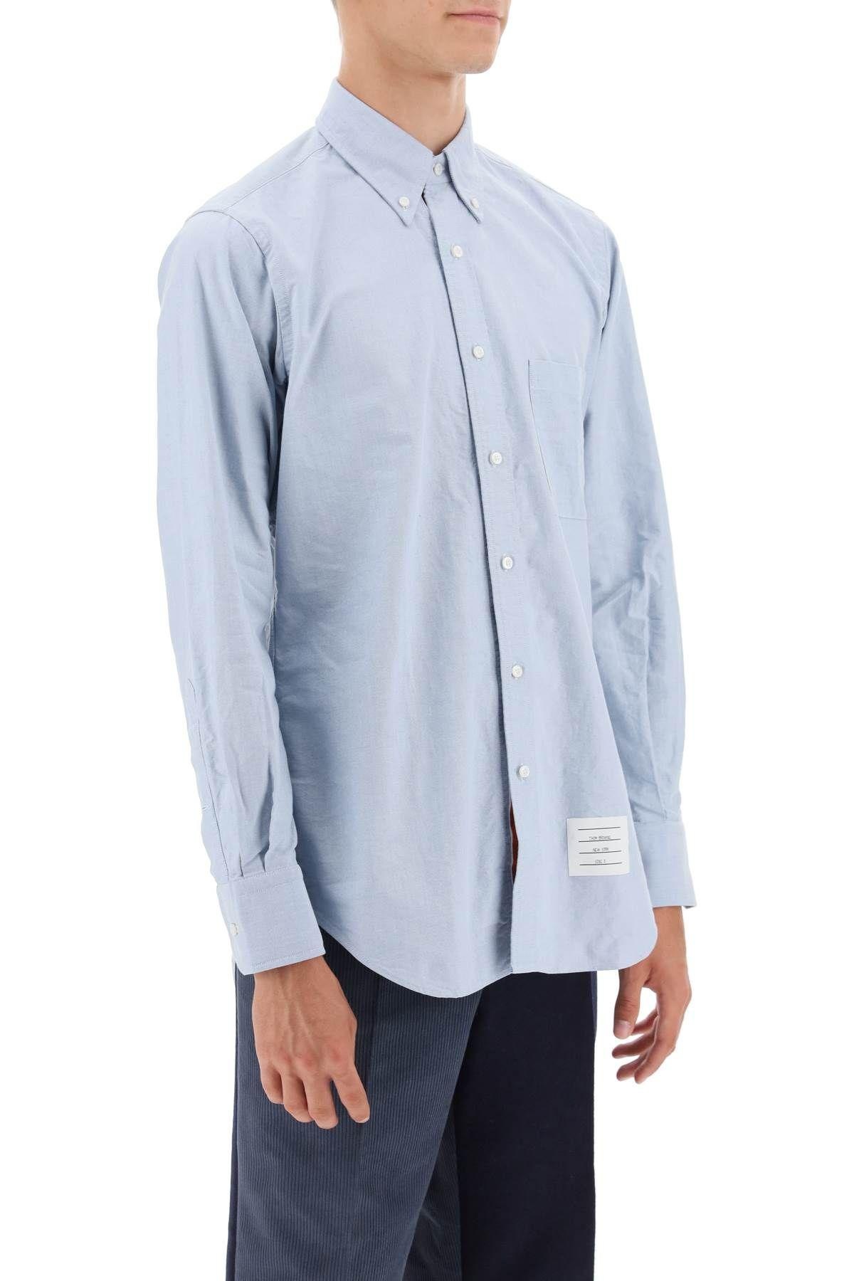 Oxford cotton button-down shirt Thom Browne