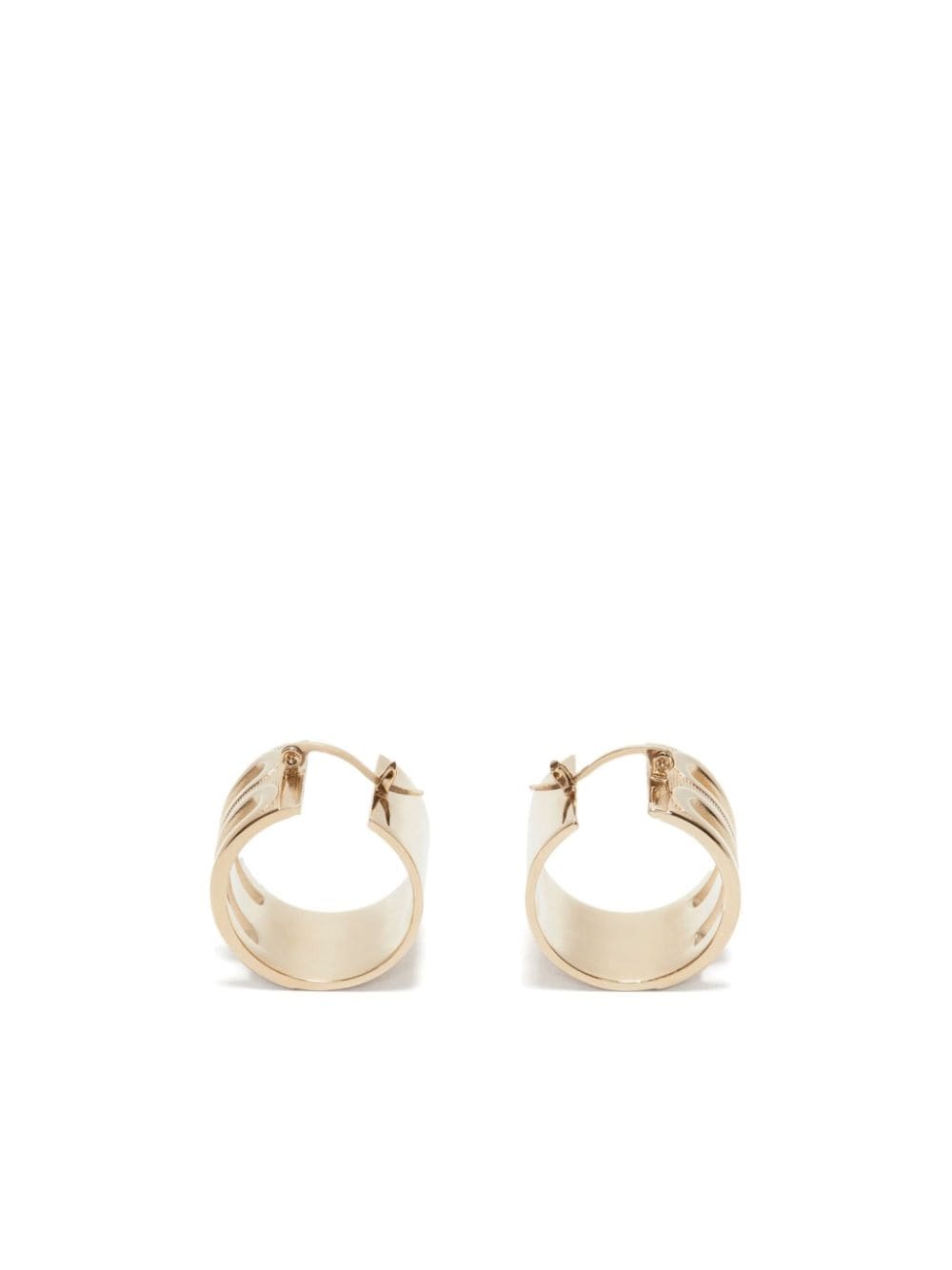 Frame hoop earrings - 2