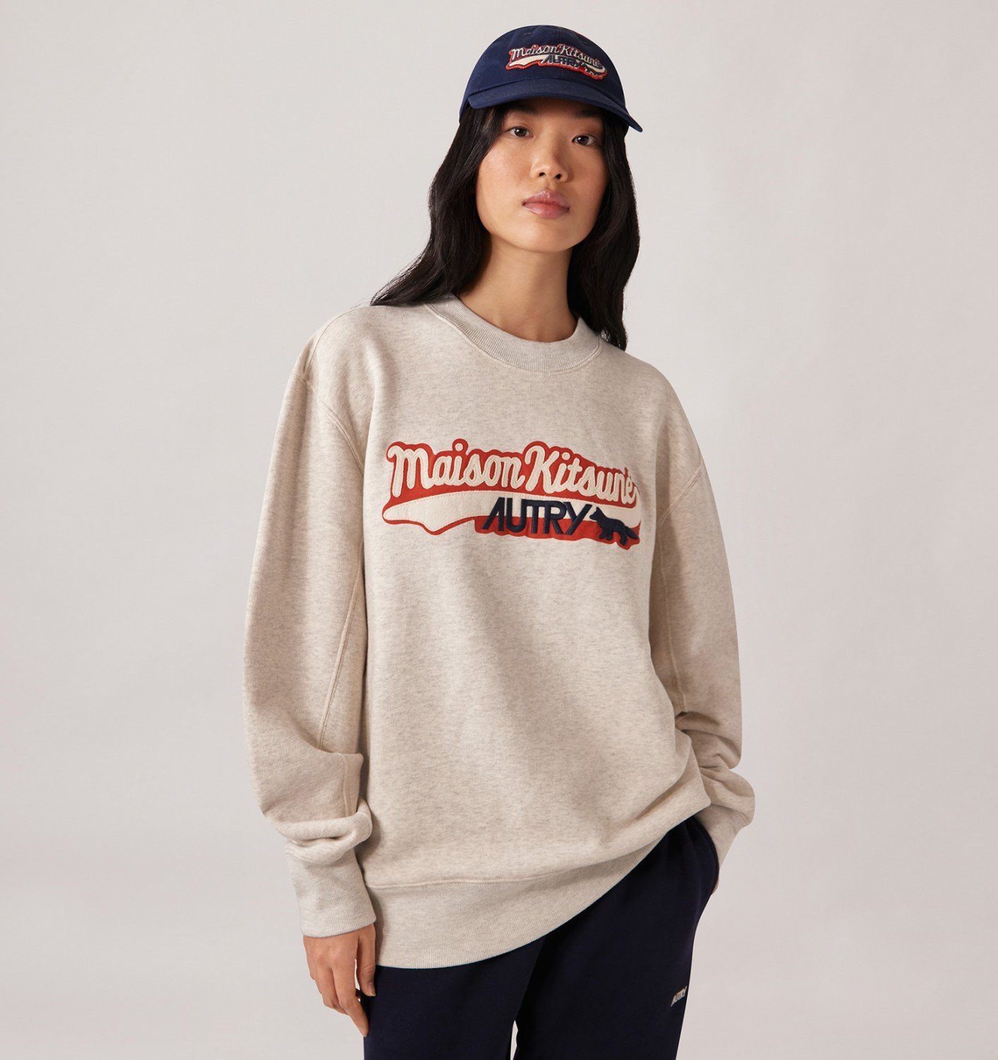 UNISEX AUTRY LOGO 'MAISON KITSUNÉ' SWEATSHIRT - 3