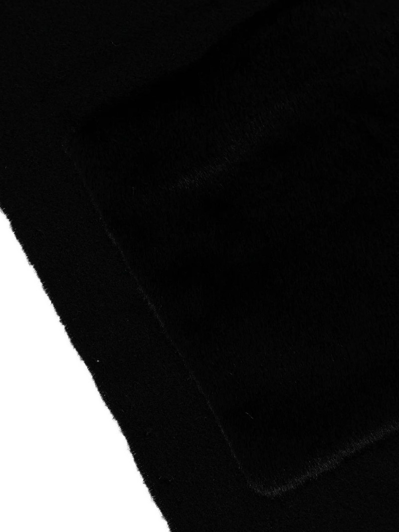 BOSS pocket fringed scarf outlook